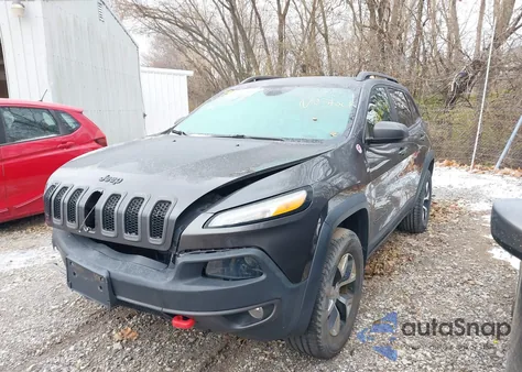 2017 Jeep Cherokee Trailhawk 4X4 из США, поврежденный, VIN 1C4PJMBB6HW510086